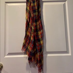 Plaid scarf